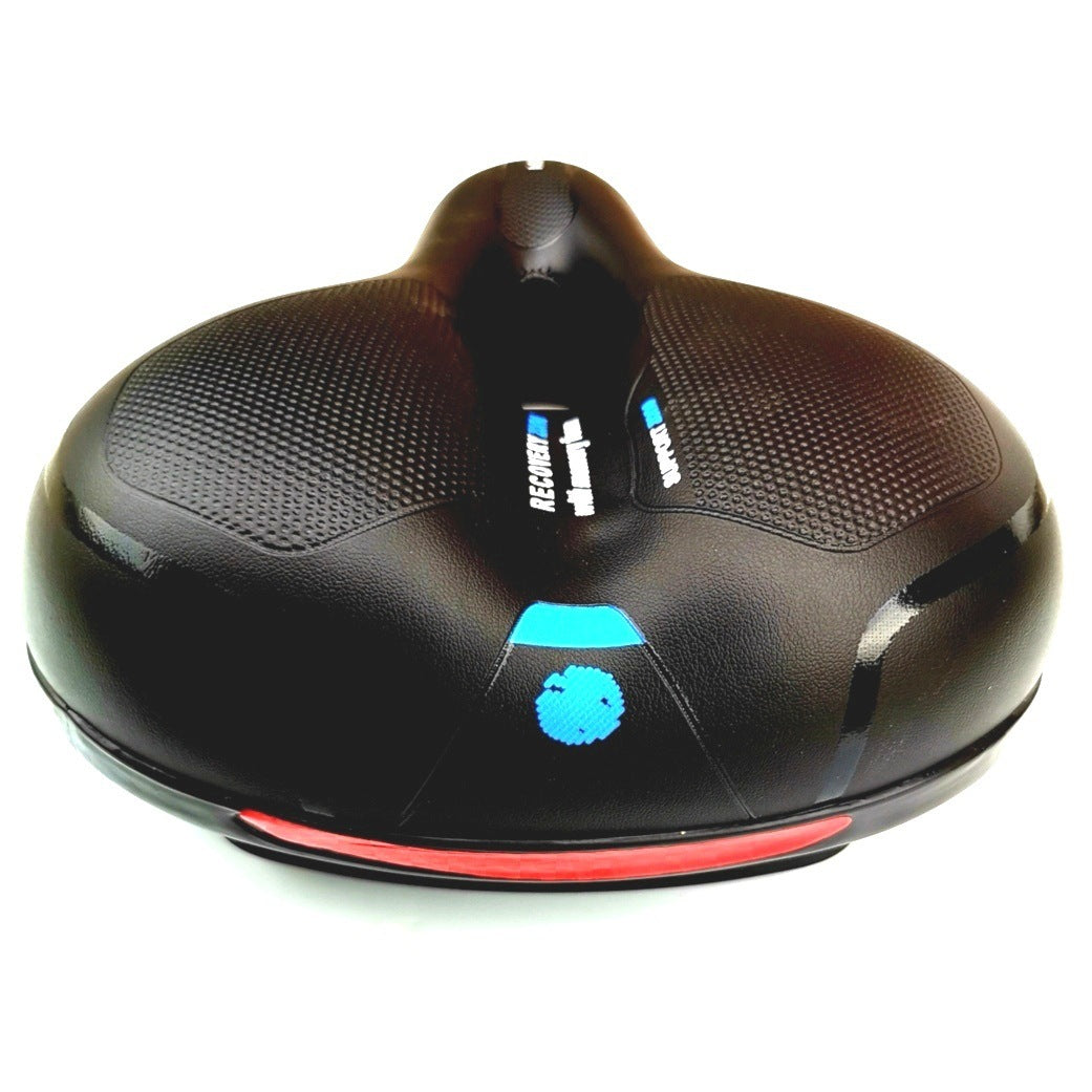 Coussin de selle de vélo de montagne avec feu arrière