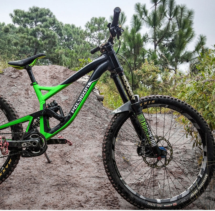 Garde-boue pour accessoires VTT