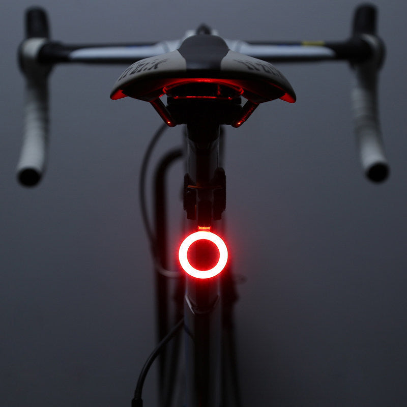 Fanale Posteriore LED Bici Ricaricabile USB - Alta Visibilità