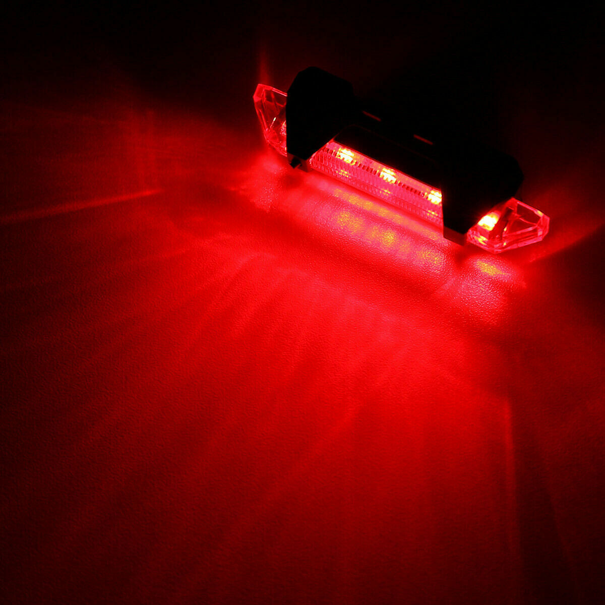 Phare de vélo à LED rechargeable par USB, éclairage de vélo, éclairage avant et arrière, éclairage de vélo à LED rechargeable par USB, résistant à la pluie 