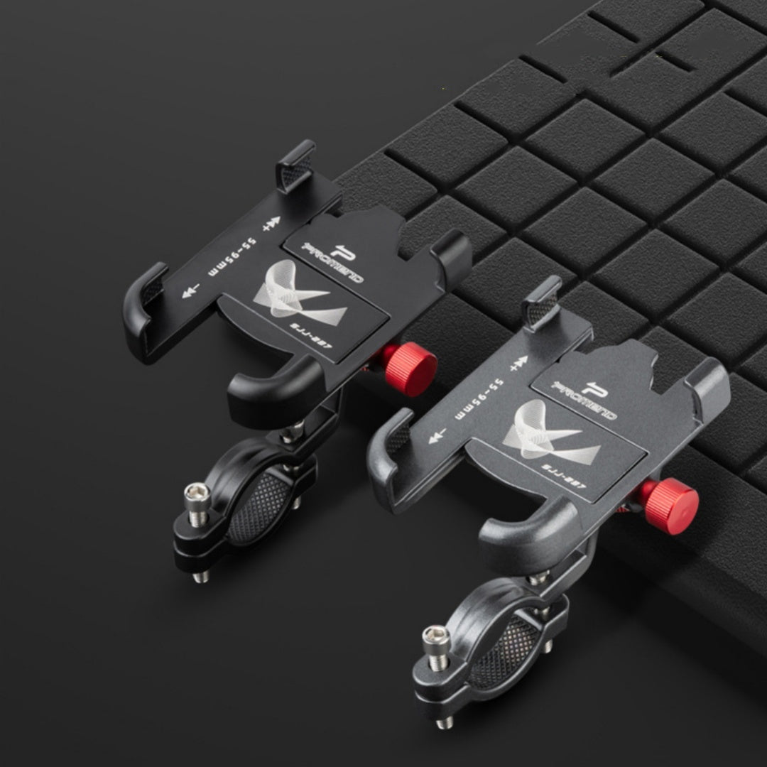 Supporto Smartphone Bici Alluminio Rotazione 360° - Universale Manubrio MTB Moto