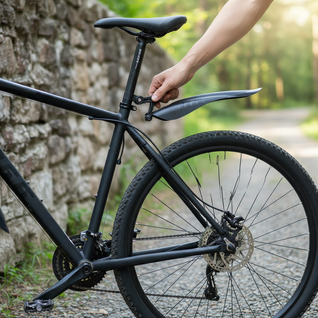 Parafango quick-release